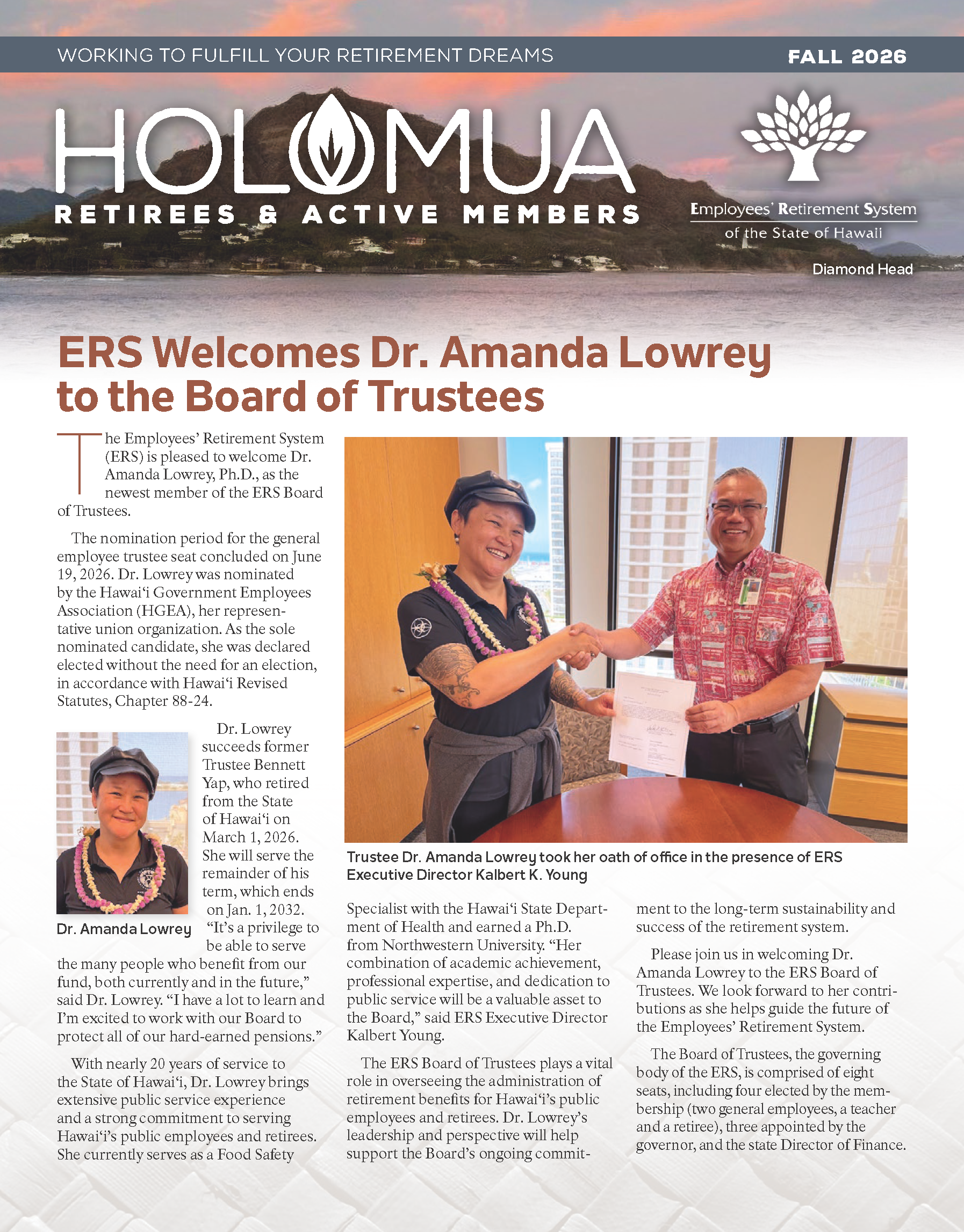 Holomua Summer 2026 cover